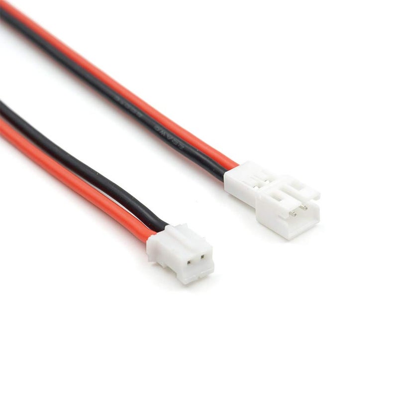 elechawk 10pcs Upgraded Tiny Whoop JST-PH 2.0 Male and Female Connector Cable for Battery JJRC H36 H67 Blade Inductrix E010 E013 - Image 3